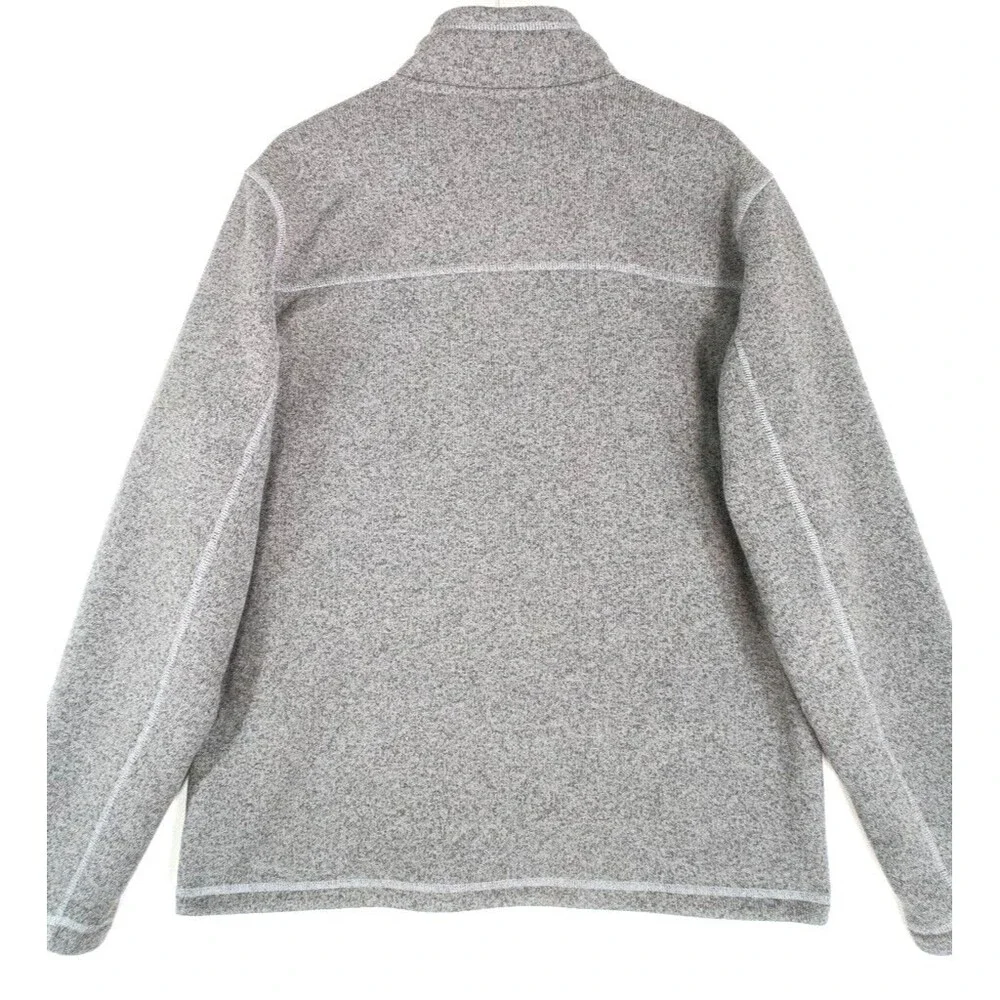 The North Face Jacket Men's Large Gray Full Zip Sweater Jacket Outdoor